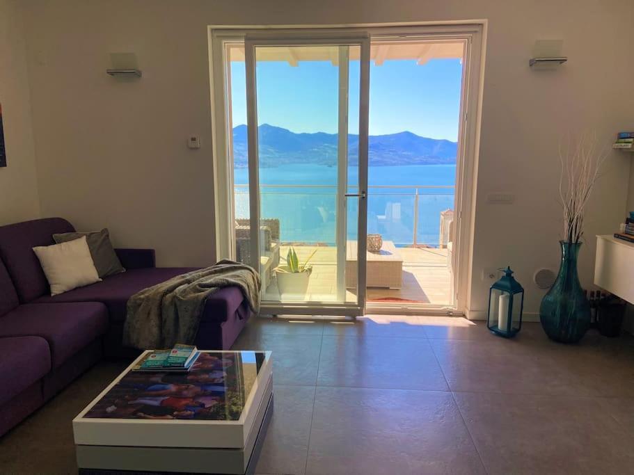 Piccolo Paradiso Vista Lago Con Piscina Privata Riva di Solto Extérieur photo